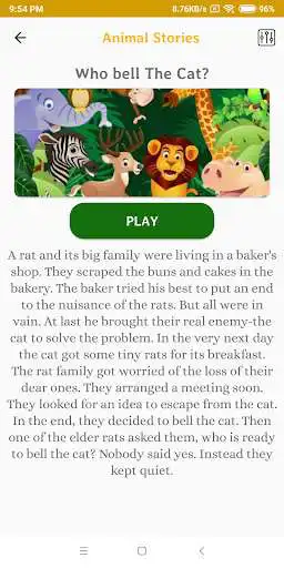 Play Storybook For Kids - English with Audio (Pro) as an online game Storybook For Kids - English with Audio (Pro) with UptoPlay