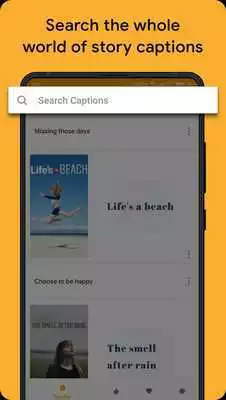 Play Story Captions