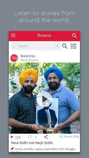 Play StoryCorps  and enjoy StoryCorps with UptoPlay