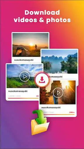 Play Story Downloader for Instagram - Video Saver  and enjoy Story Downloader for Instagram - Video Saver with UptoPlay