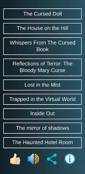 Play StoryScream - Horror stories as an online game StoryScream - Horror stories with UptoPlay