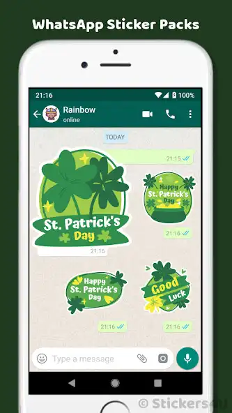 Play St. Patricks Day Greeting (2) as an online game St. Patricks Day Greeting (2) with UptoPlay