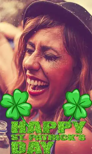Play St Patricks Day Photo Stickers