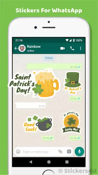Play St. Patricks Day Stickers (1)  and enjoy St. Patricks Day Stickers (1) with UptoPlay