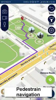 Play St Petersburg map guide offline tourist navigator
