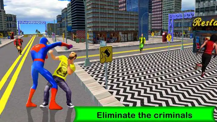 Play Strange Hero City Fighting 3D