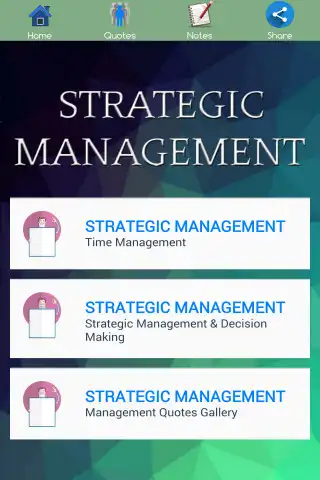 Play Strategic management as an online game Strategic management with UptoPlay