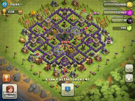 Play Strategy Base Layout COC