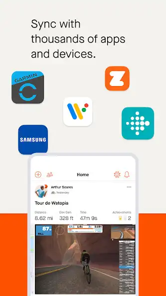 Play Strava: Run, Bike, Hike as an online game Strava: Run, Bike, Hike with UptoPlay