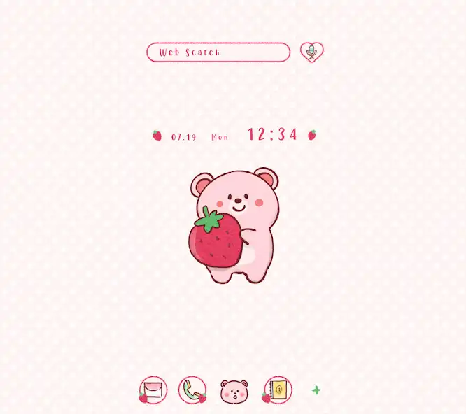 Play Strawbeary Theme +HOME  and enjoy Strawbeary Theme +HOME with UptoPlay