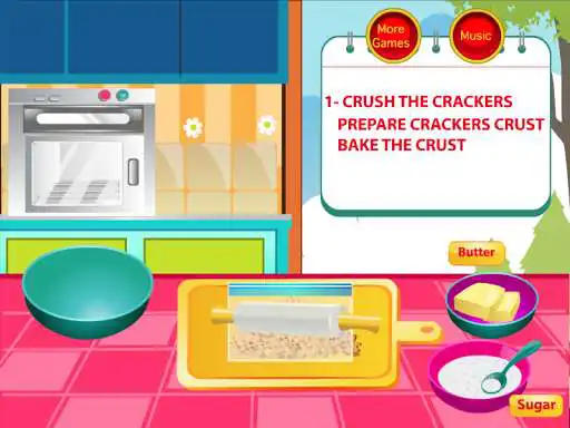 Play Strawberry Cheesecake Cooking