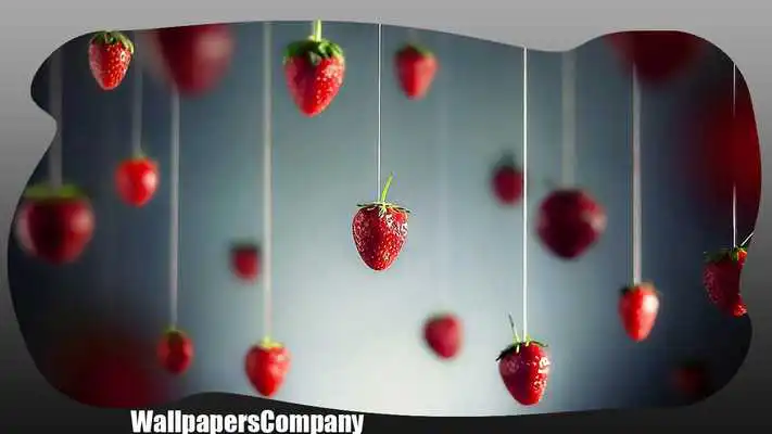 Play Strawberry Fruit Wallpaper