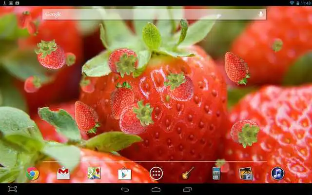 Play Strawberry Live Wallpaper