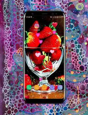Play StrawBerry Theme Wallpapers