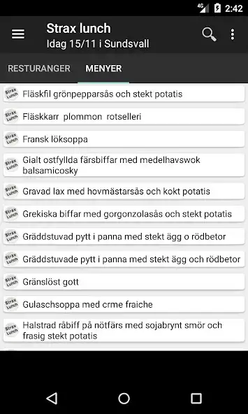 Play Strax lunch as an online game Strax lunch with UptoPlay