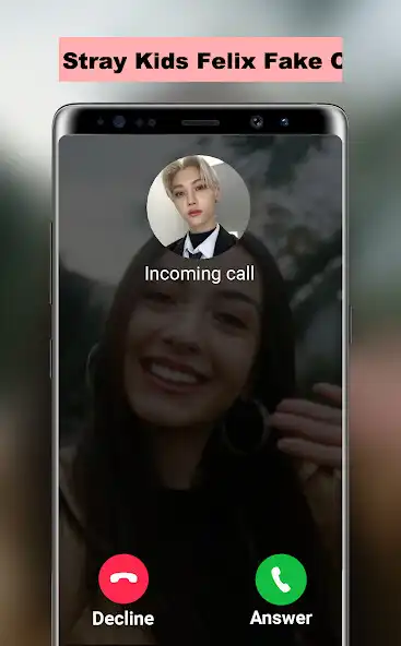 Play Stray Kids Felix Fake Call  and enjoy Stray Kids Felix Fake Call with UptoPlay