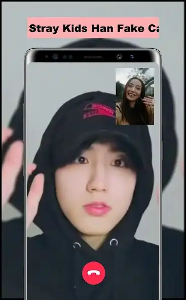 Play Stray Kids Han Fake Call as an online game Stray Kids Han Fake Call with UptoPlay