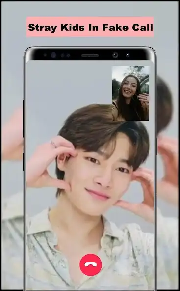 Play Stray Kids In Fake Call as an online game Stray Kids In Fake Call with UptoPlay