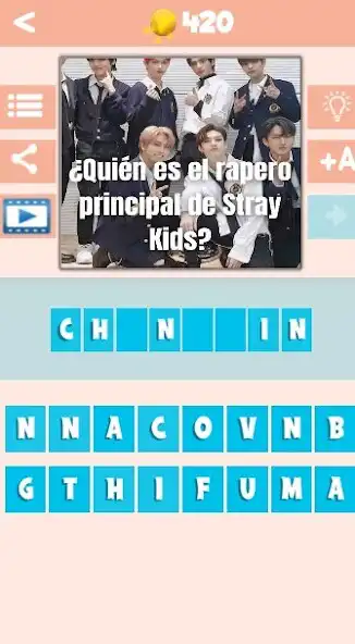 Play Stray Kids Quiz Kpop as an online game Stray Kids Quiz Kpop with UptoPlay