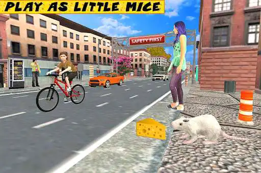 Play Stray Mouse Family Simulator as an online game Stray Mouse Family Simulator with UptoPlay