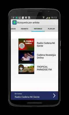 Play Streaming radio station Finder