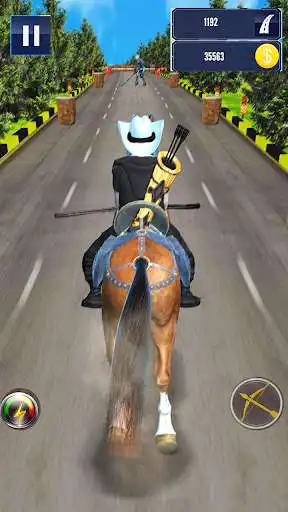 Play Street Archer Run as an online game Street Archer Run with UptoPlay