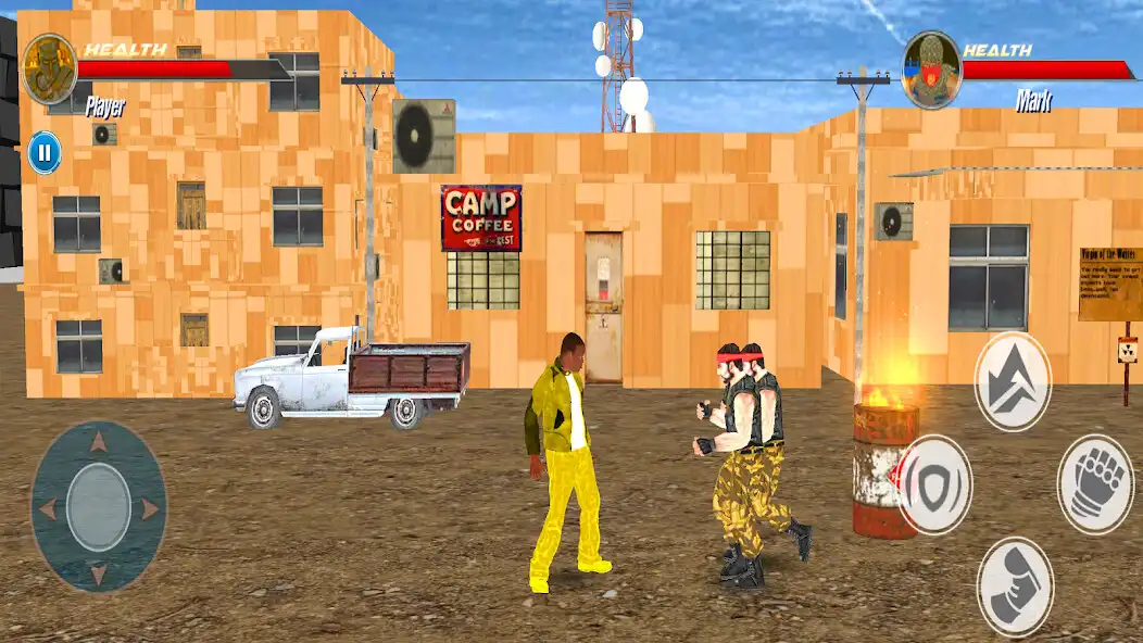 Play Street Combat Arena as an online game Street Combat Arena with UptoPlay