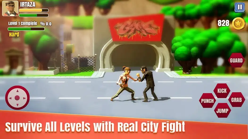 Play Street Fighter Gang War Games as an online game Street Fighter Gang War Games with UptoPlay
