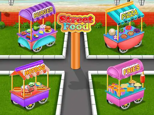 Play Street Food Cooking: Fast Food  and enjoy Street Food Cooking: Fast Food with UptoPlay