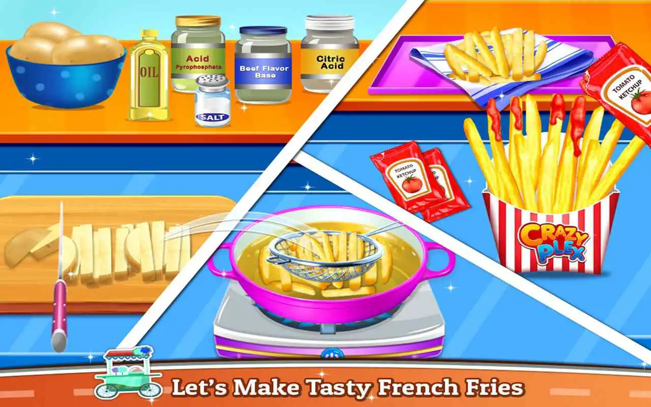 Play Street Food - Cooking Game for Kids
