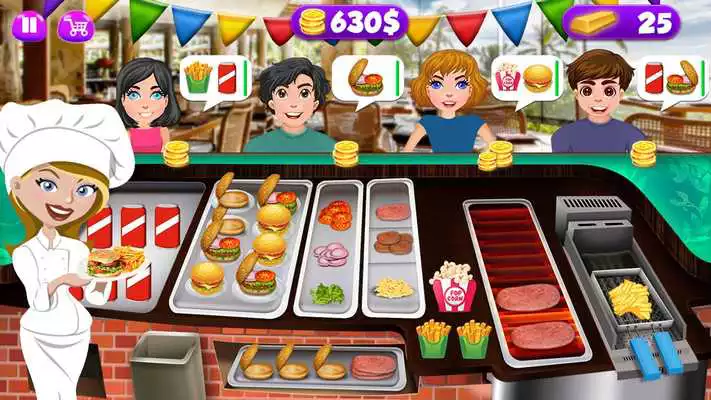 Play Street Food Cooking Game - Master Chef