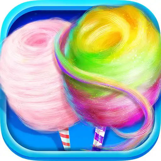 Play Street Food - Sweet Rainbow Cotton Candy Maker APK