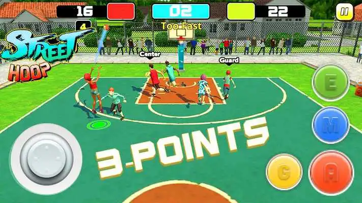 Play Street Hoop: Basketball Playoffs