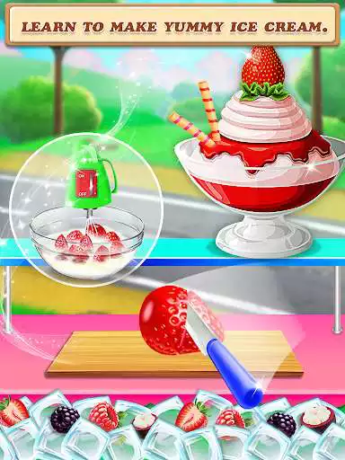 Play Street Ice Cream Shop - Summer Beach Carnival