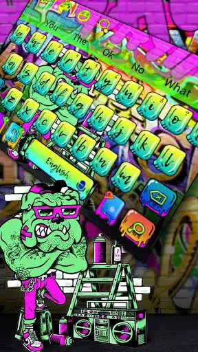 Play APK Street Life Graffiti Keyboard  and enjoy Street Life Graffiti Keyboard with UptoPlay keyboard.theme.street.graffiti.life.man