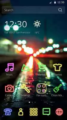 Play Street Neon Light