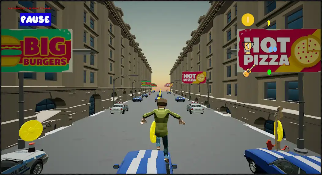 Play Street Runner as an online game Street Runner with UptoPlay