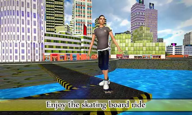 Play Street Skateboard Freestyle Skating HD Game