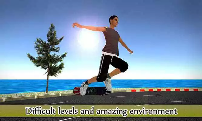 Play Street Skateboard Freestyle Skating HD Game