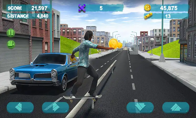 Play Street Skater 3D: 2 as an online game Street Skater 3D: 2 with UptoPlay