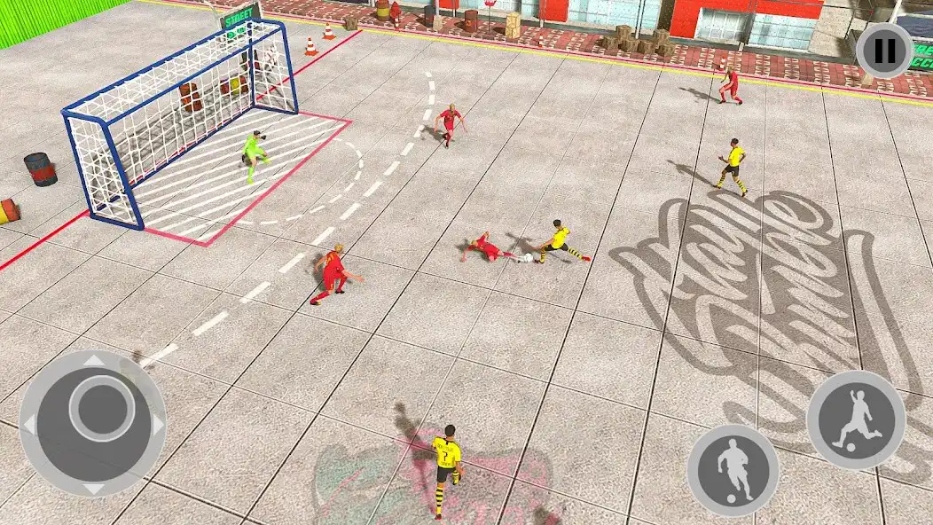 Play Street Soccer Tournament Games as an online game Street Soccer Tournament Games with UptoPlay