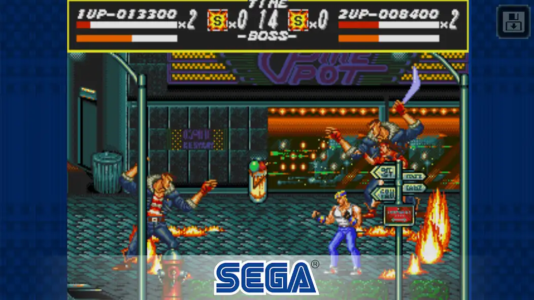 Play Streets of Rage Classic as an online game Streets of Rage Classic with UptoPlay
