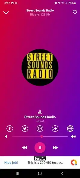 Play Street Sounds Radio FM as an online game Street Sounds Radio FM with UptoPlay