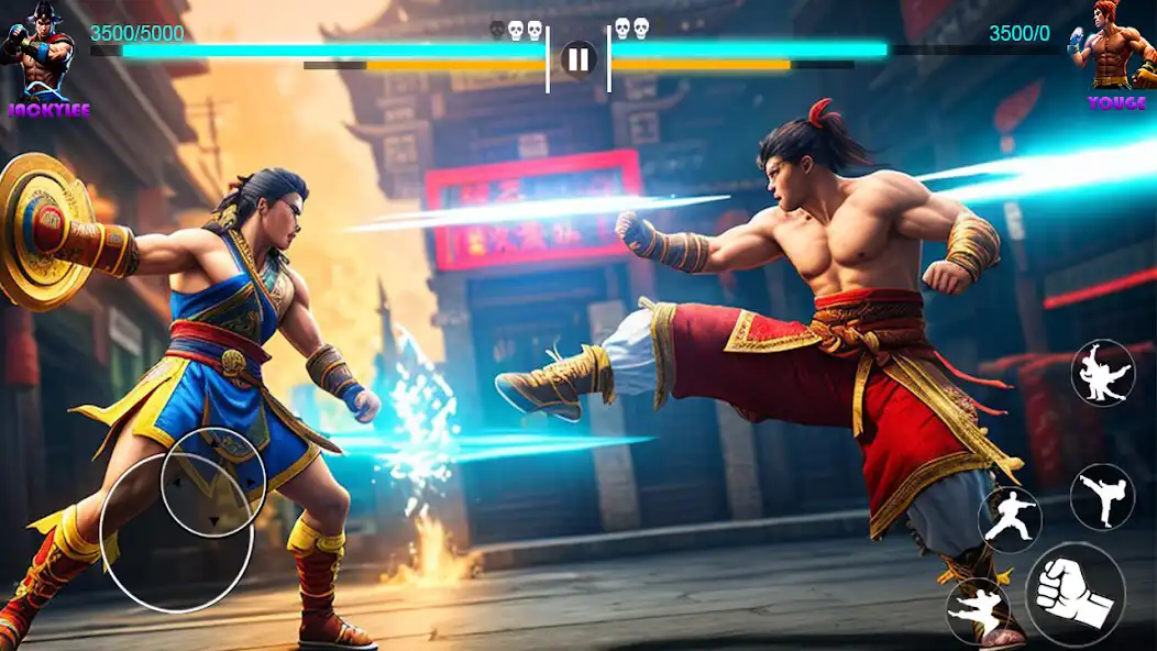 Play Street Warriors: Fighting Game as an online game Street Warriors: Fighting Game with UptoPlay