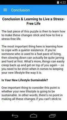 Play Stress Management Techniques