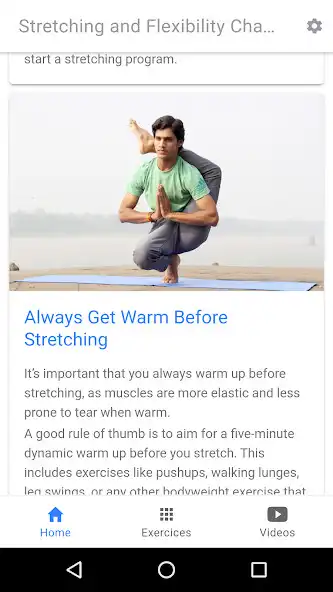 Play Stretching and Flexibility Challenge as an online game Stretching and Flexibility Challenge with UptoPlay