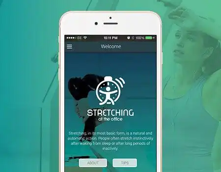 Play Stretching at the Office  and enjoy Stretching at the Office with UptoPlay