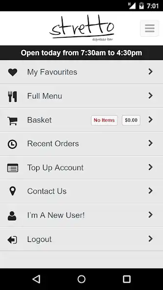 Play Stretto Espresso Bar as an online game Stretto Espresso Bar with UptoPlay