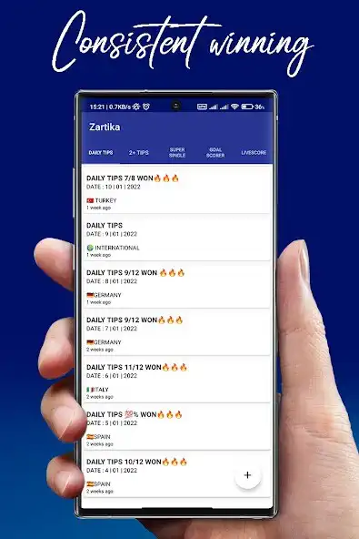 Play Strictly 2+ soccer predictions as an online game Strictly 2+ soccer predictions with UptoPlay