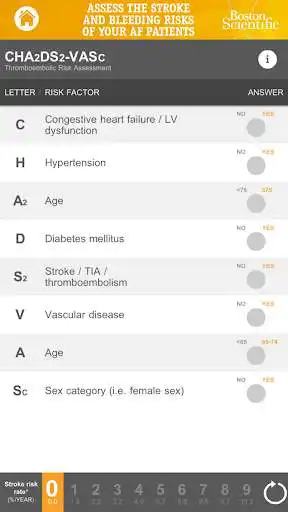 Play Stroke-Bleed Risks Calculator as an online game Stroke-Bleed Risks Calculator with UptoPlay